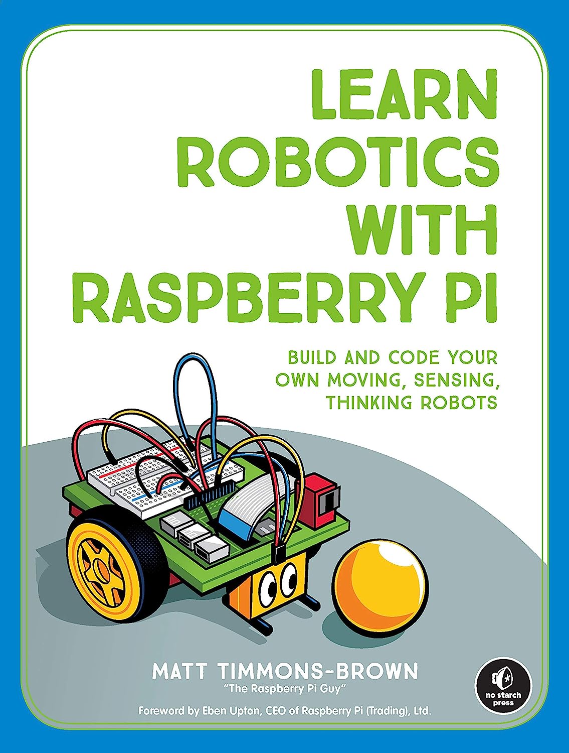 Image of Raspberry Pi Robotics Book