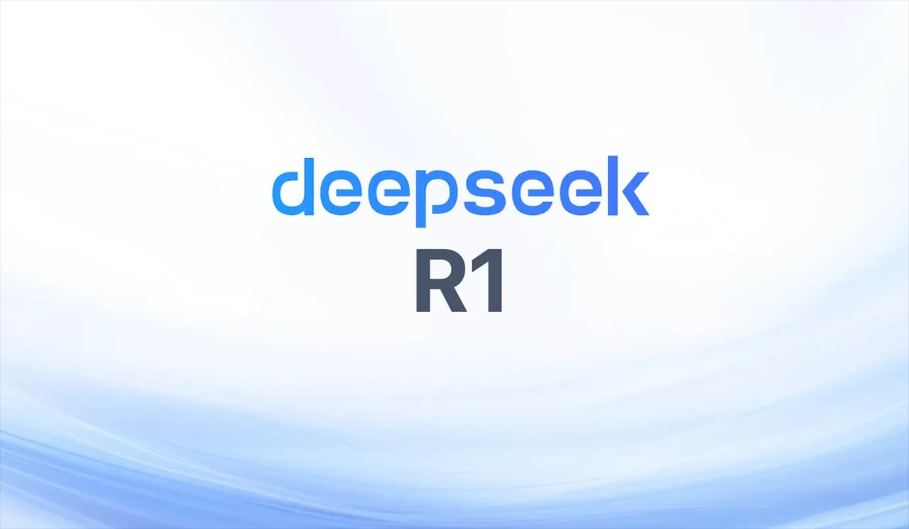 DeepSeek R1 Title Slide Image